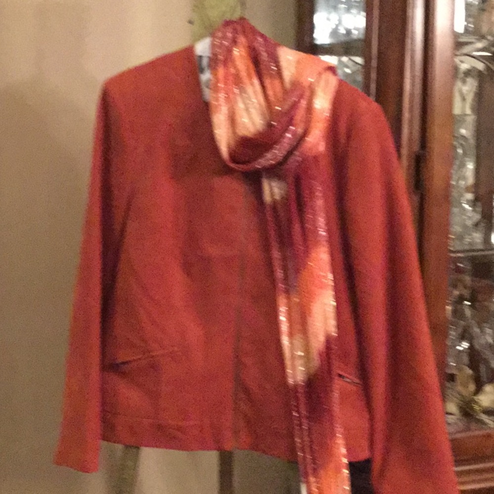 New Jacket with scarf